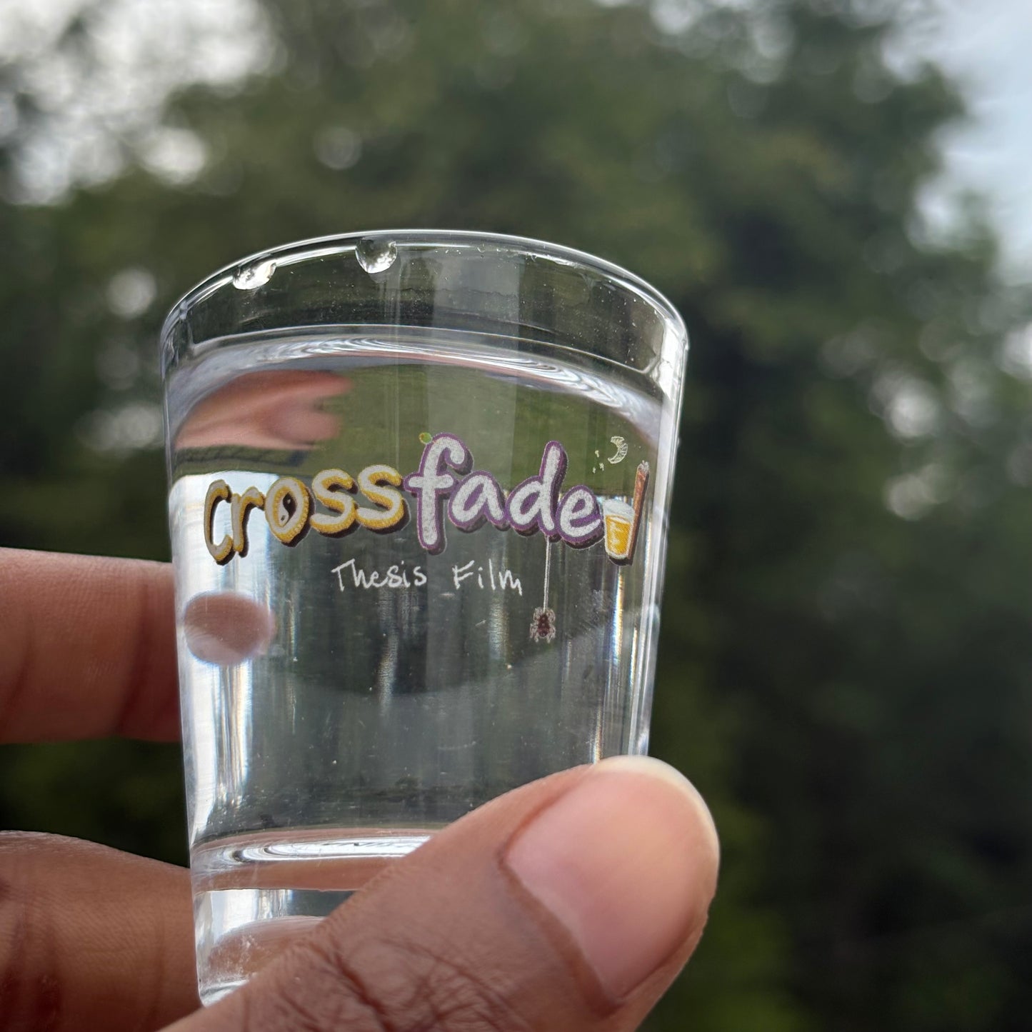 "Crossfaded: Thesis Film" Shot Glass