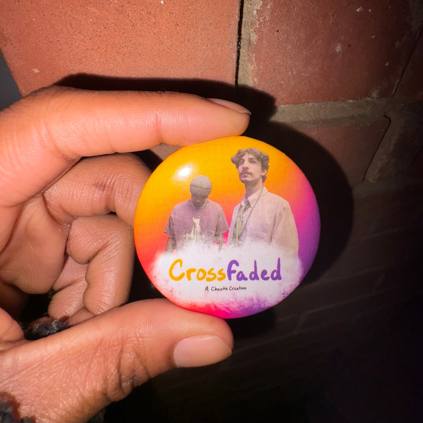 "Crossfaded: Thesis Film" Button