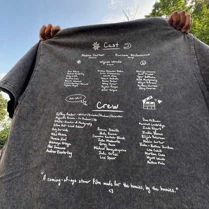"Crossfaded: Thesis Film" Acid Washed T-shirt