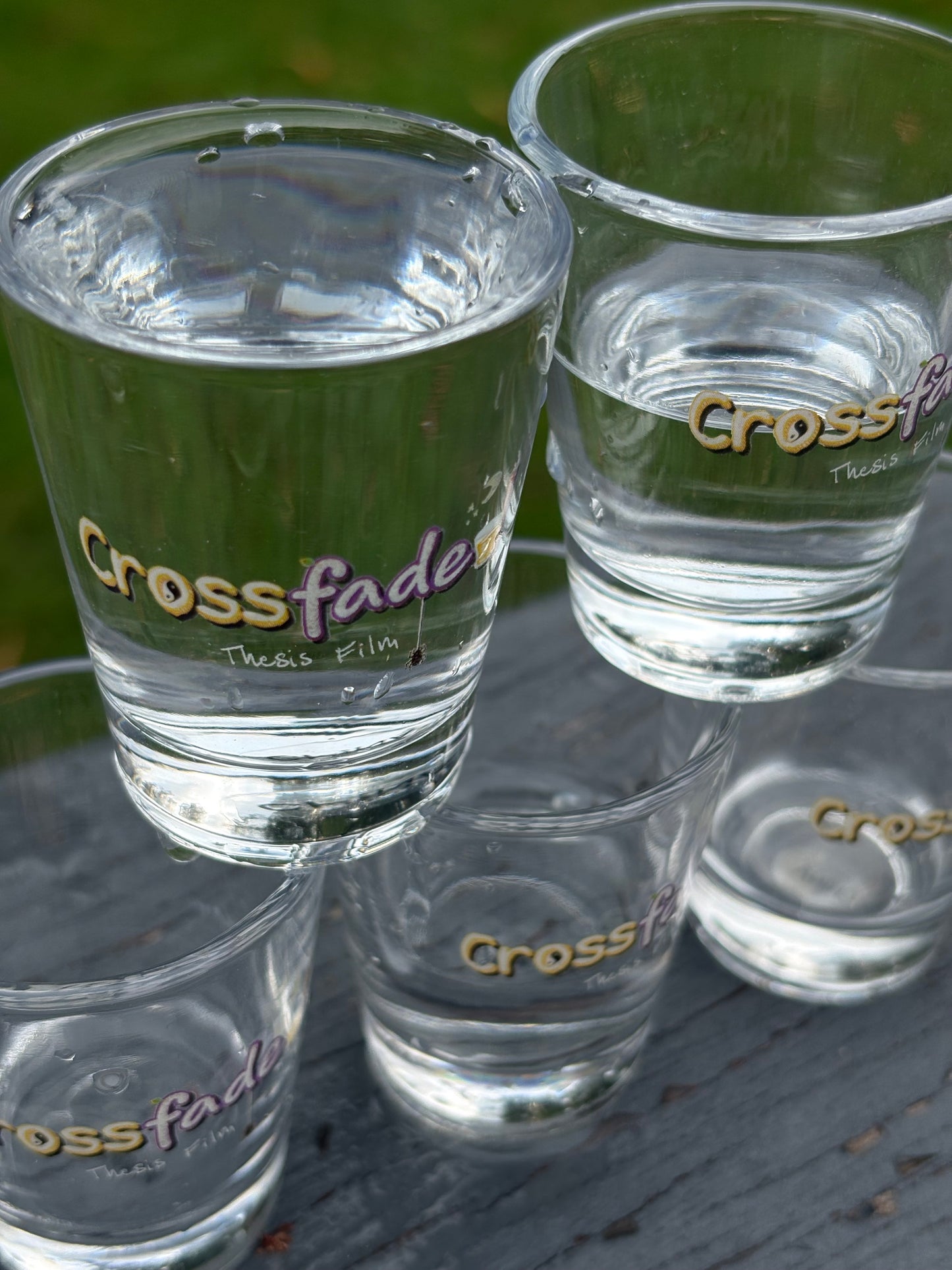 "Crossfaded: Thesis Film" Shot Glass