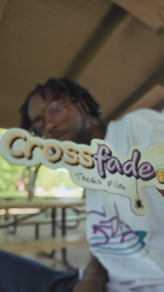 "Crossfaded: Thesis Film" Logo Magnet