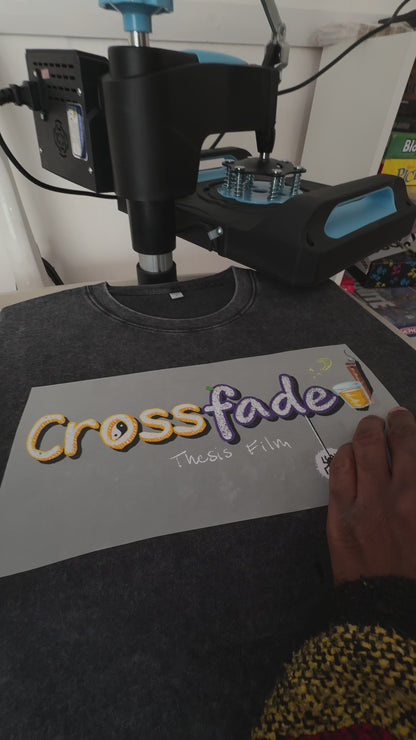 "Crossfaded: Thesis Film" Acid Washed T-shirt